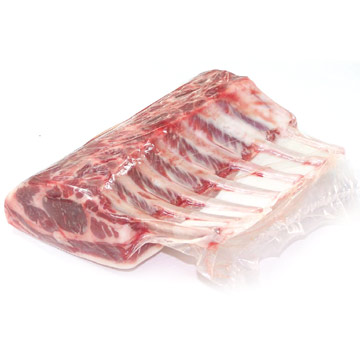 Lamb Rack Frenched Cut Cap On
